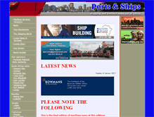 Tablet Screenshot of ports.co.za